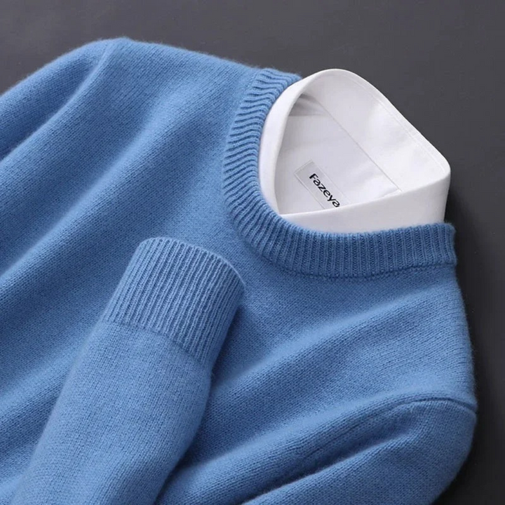 Men’s Cozy Elegant Knit Pullover Sweater