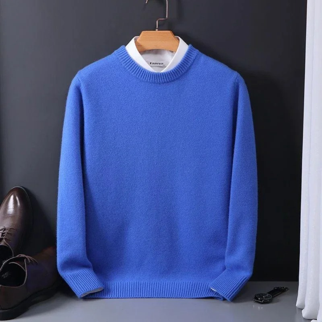 Men’s Cozy Elegant Knit Pullover Sweater