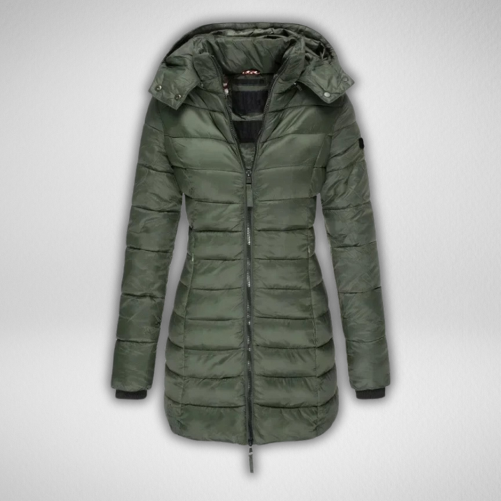 Women’s Quilted Hooded Parka