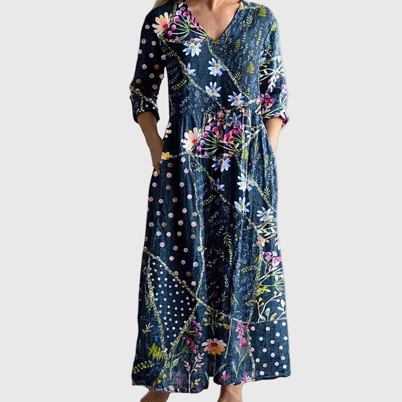 Women’s Flowy Evening Maxi Dress