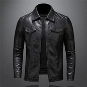 Men’s Biker Zip Up Jacket