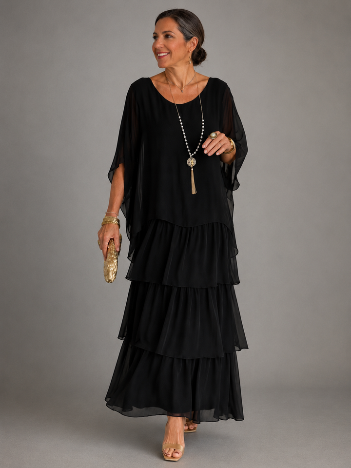Women’s Elegant Flowy Maxi Dress