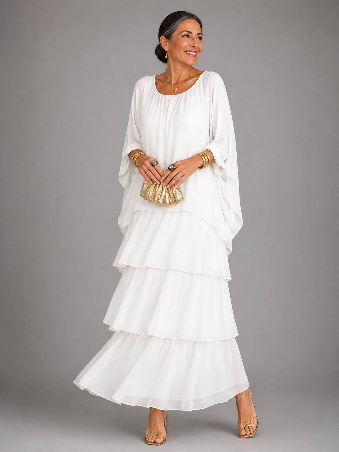 Women’s Elegant Flowy Maxi Dress