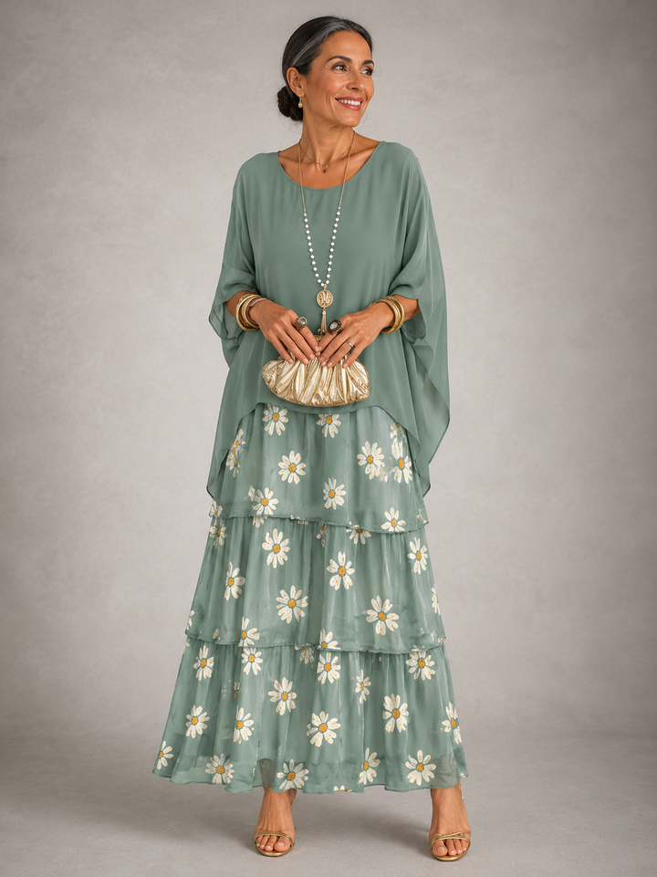 Women’s Elegant Flowy Maxi Dress