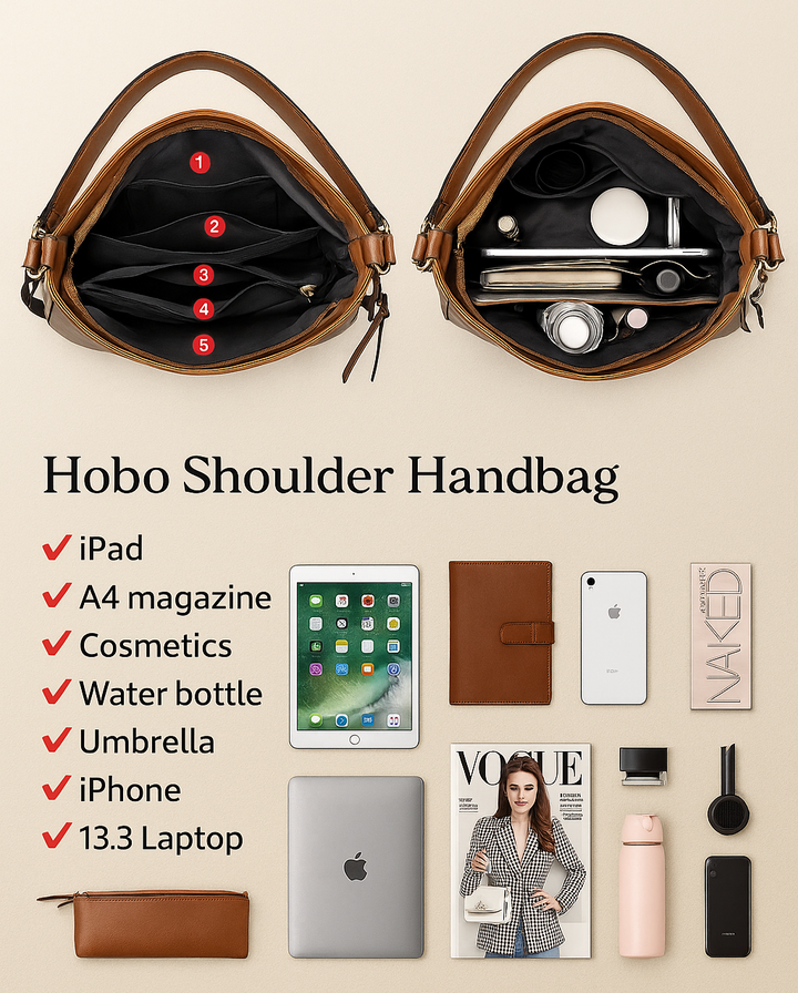 Women’s Matching 3-Piece Handbag Set