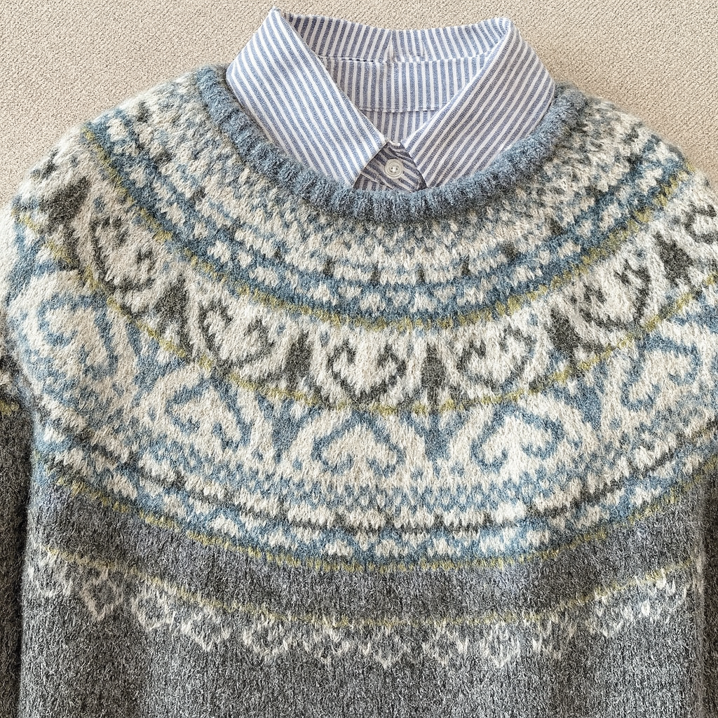 Women’s Vintage Chunky Knit Sweater