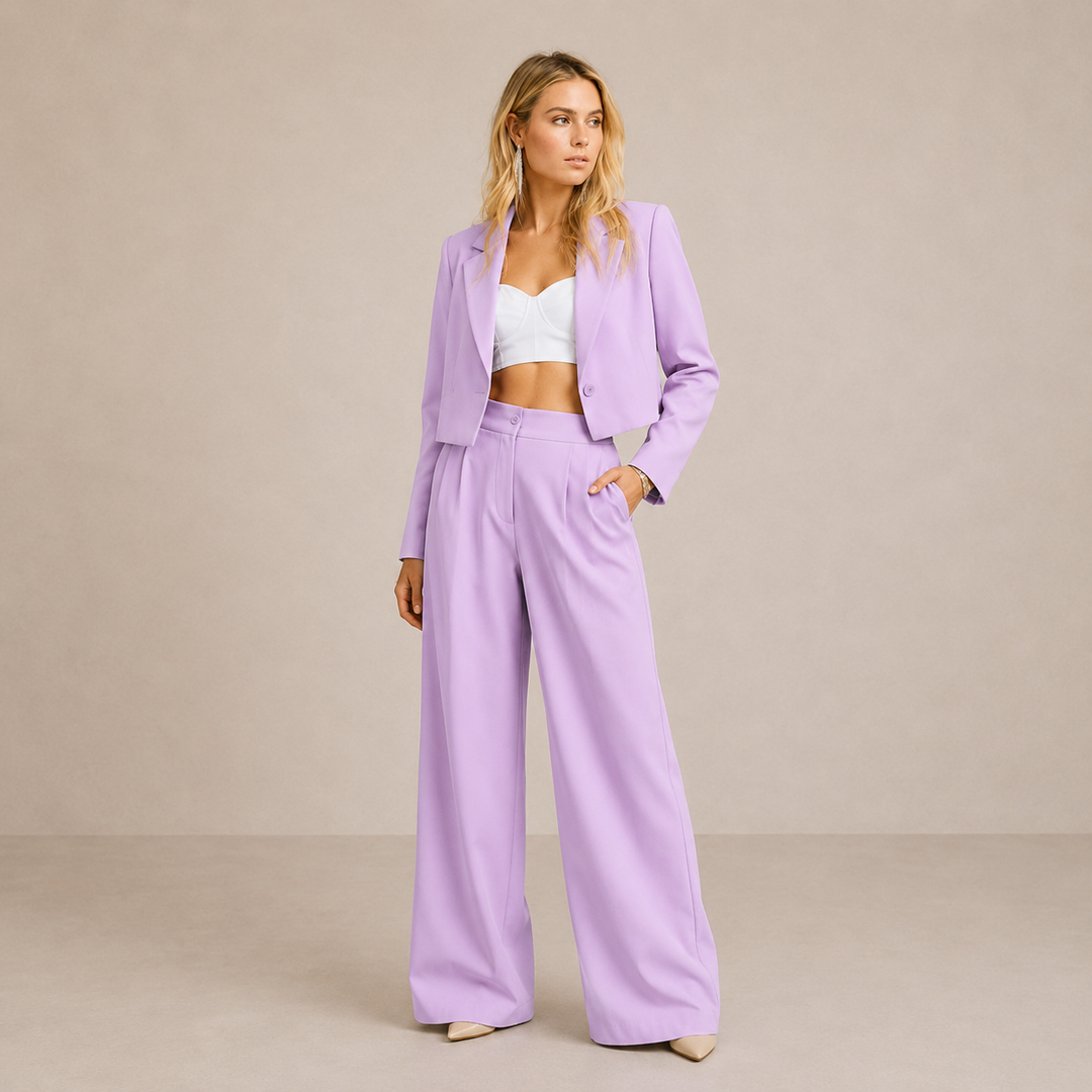 Women’s Elegant Two-Piece Co-Ord Set