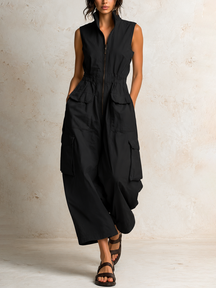 Women’s Utility Cargo Jumpsuit