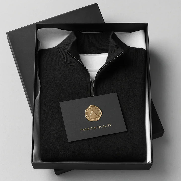 Men’s Half-Zip Long Sleeve Pullover