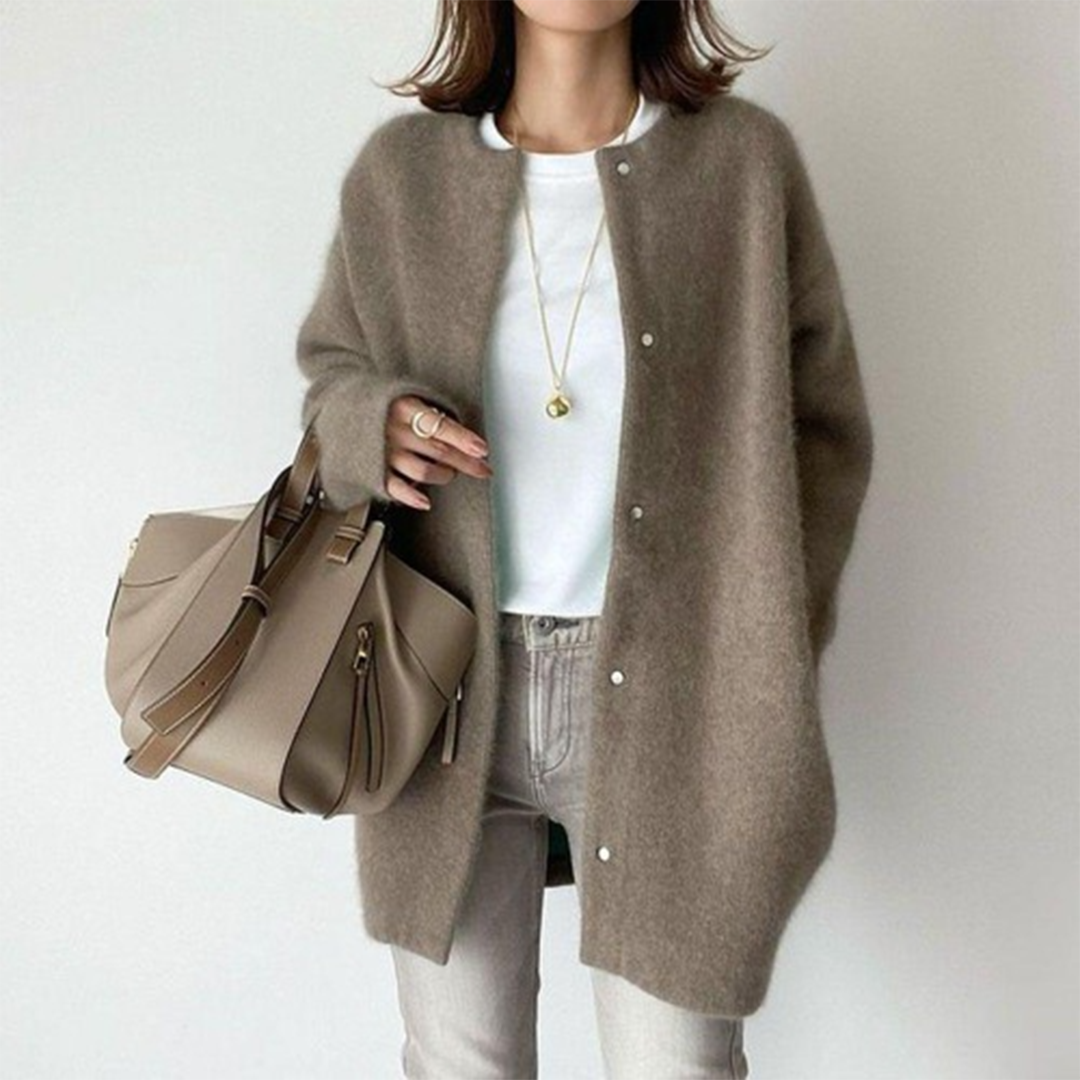 Women’s Elegant Long Sleeve Cardigan