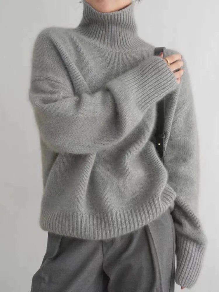 Women’s Turtleneck Knit Jumper