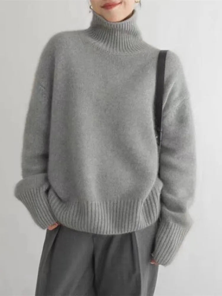 Women’s Turtleneck Knit Jumper