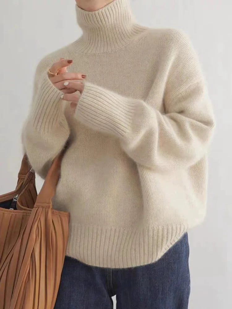 Women’s Turtleneck Knit Jumper