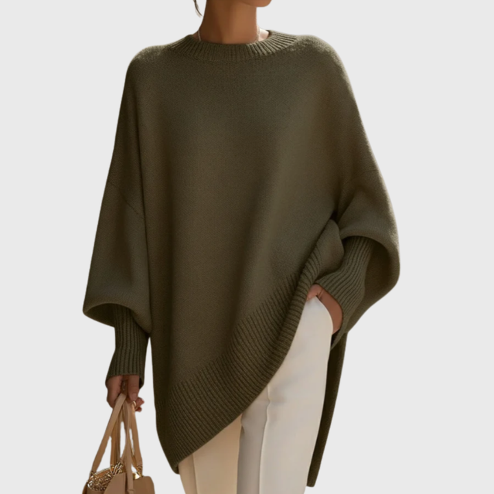 Women’s Oversized Poncho Sweater