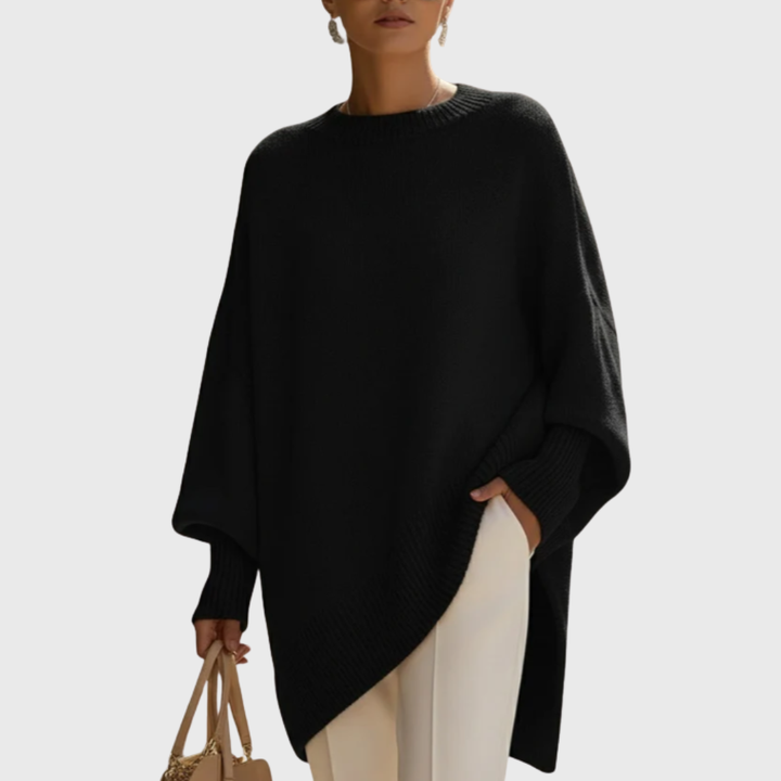 Women’s Oversized Poncho Sweater