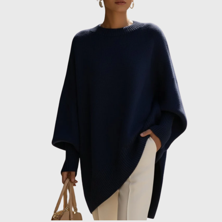 Women’s Oversized Poncho Sweater