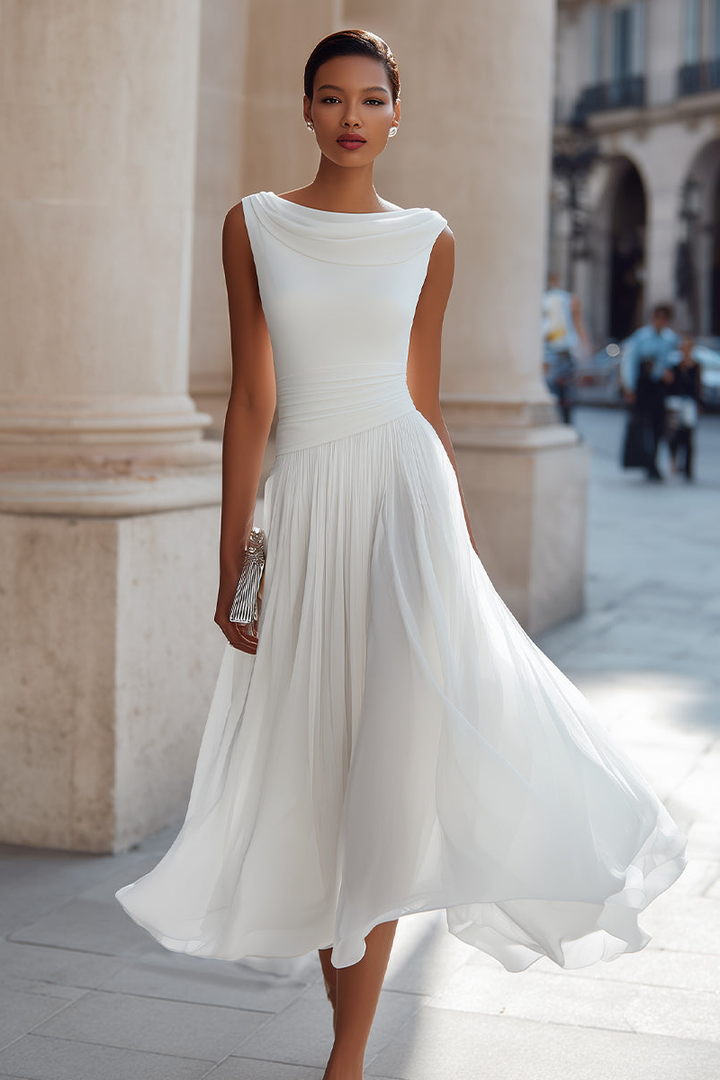 Women’s Elegant Midi Occasion Dress