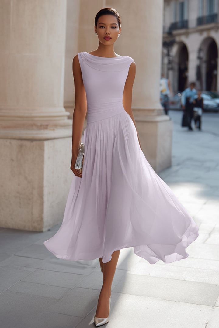 Women’s Elegant Midi Occasion Dress