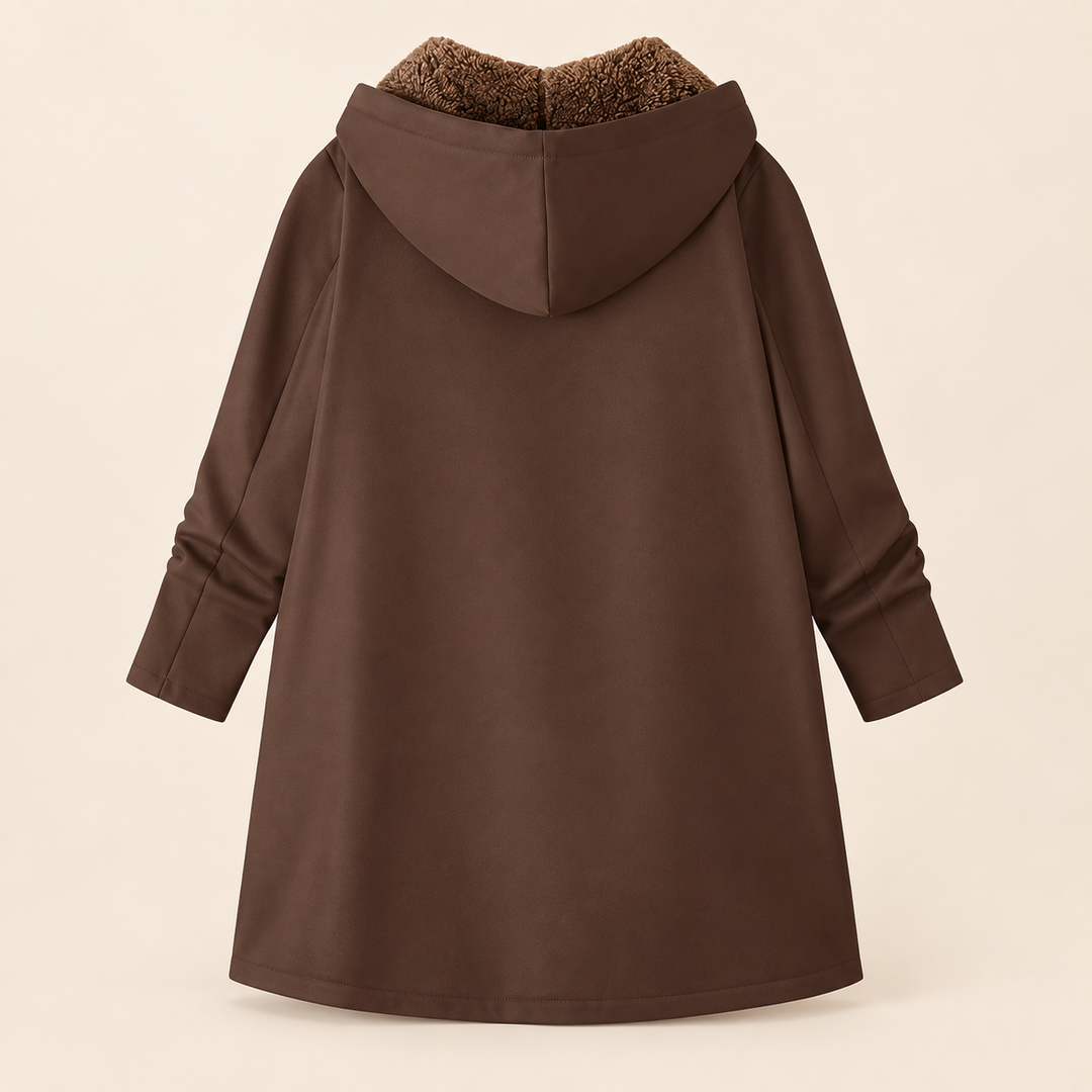 Women’s Sherpa Lined Hooded Winter Coat