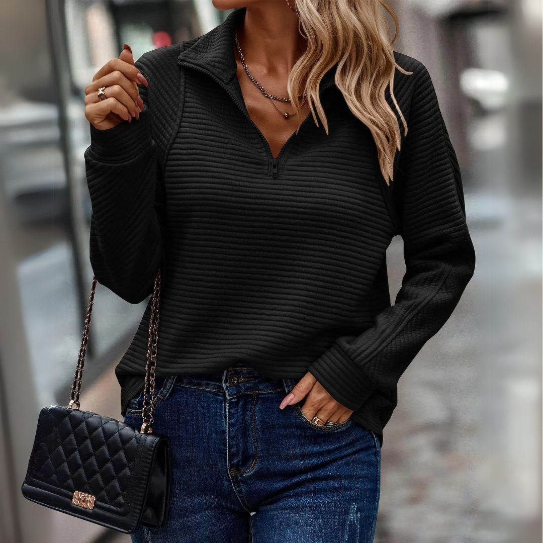 Women’s Cozy High Neck Pullover Sweater