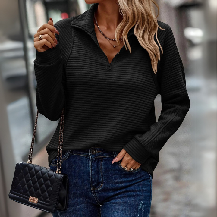 Women’s Cozy High Neck Pullover Sweater