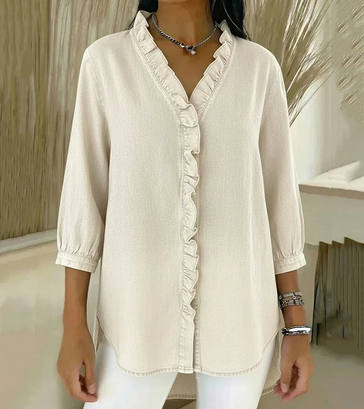 Women’s V-Neck Casual Shirt