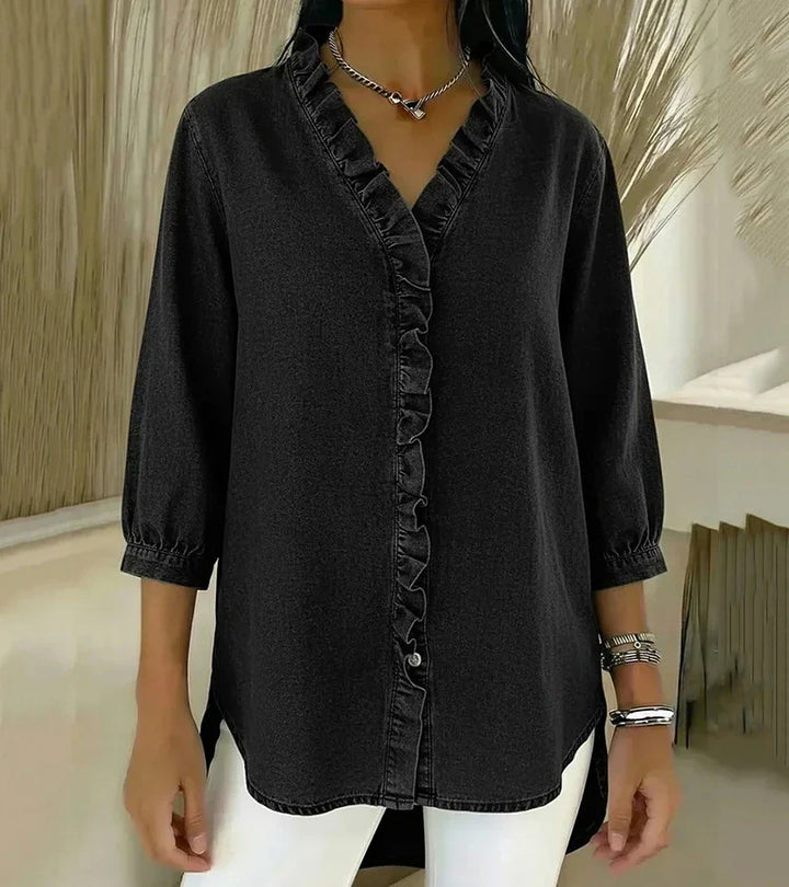 Women’s V-Neck Casual Shirt