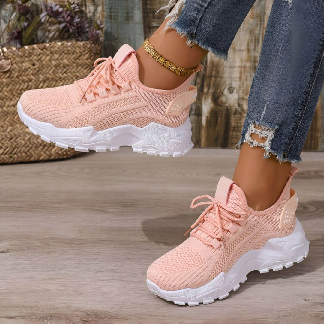 Women’s Breathable Cushioned Walking Sneakers