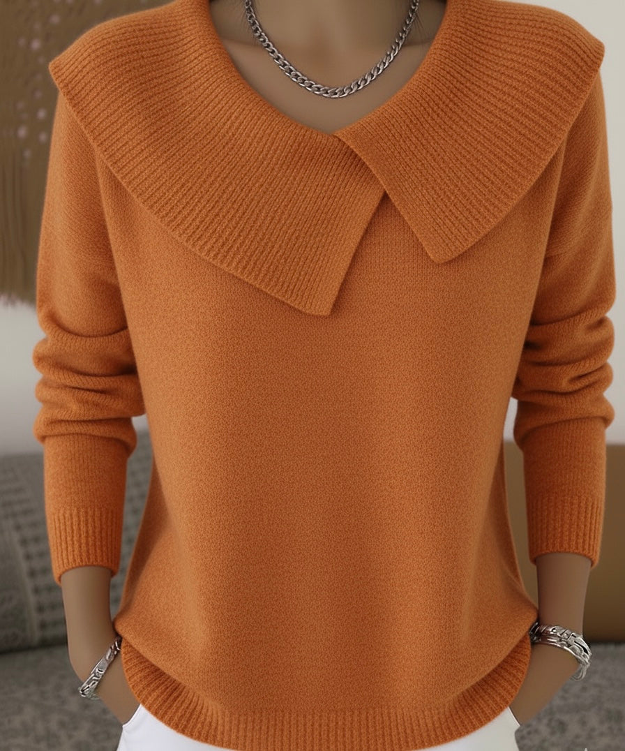 Women’s Ribbed Knit Crewneck Sweater