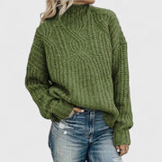 Women’s Cable Knit Pullover Sweater