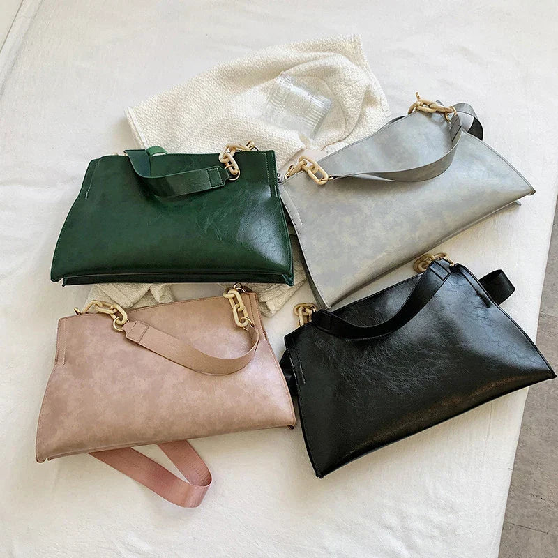 Women’s Soft Spacious Shoulder Bag