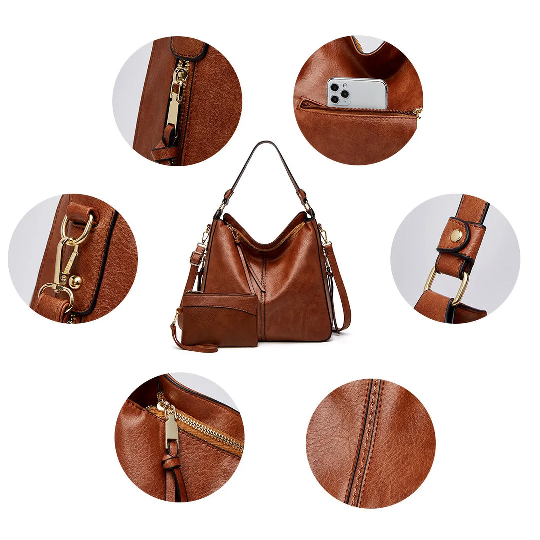 Women’s Matching 3-Piece Handbag Set