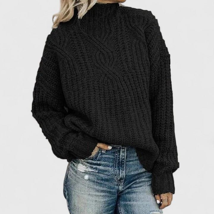 Women’s Cable Knit Pullover Sweater