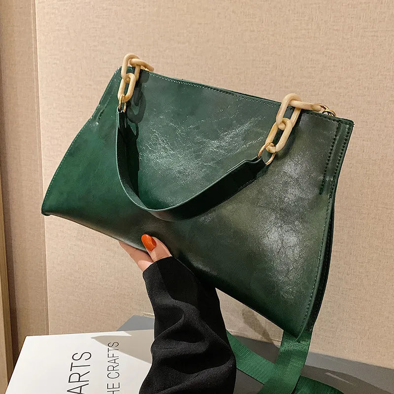 Women’s Soft Spacious Shoulder Bag