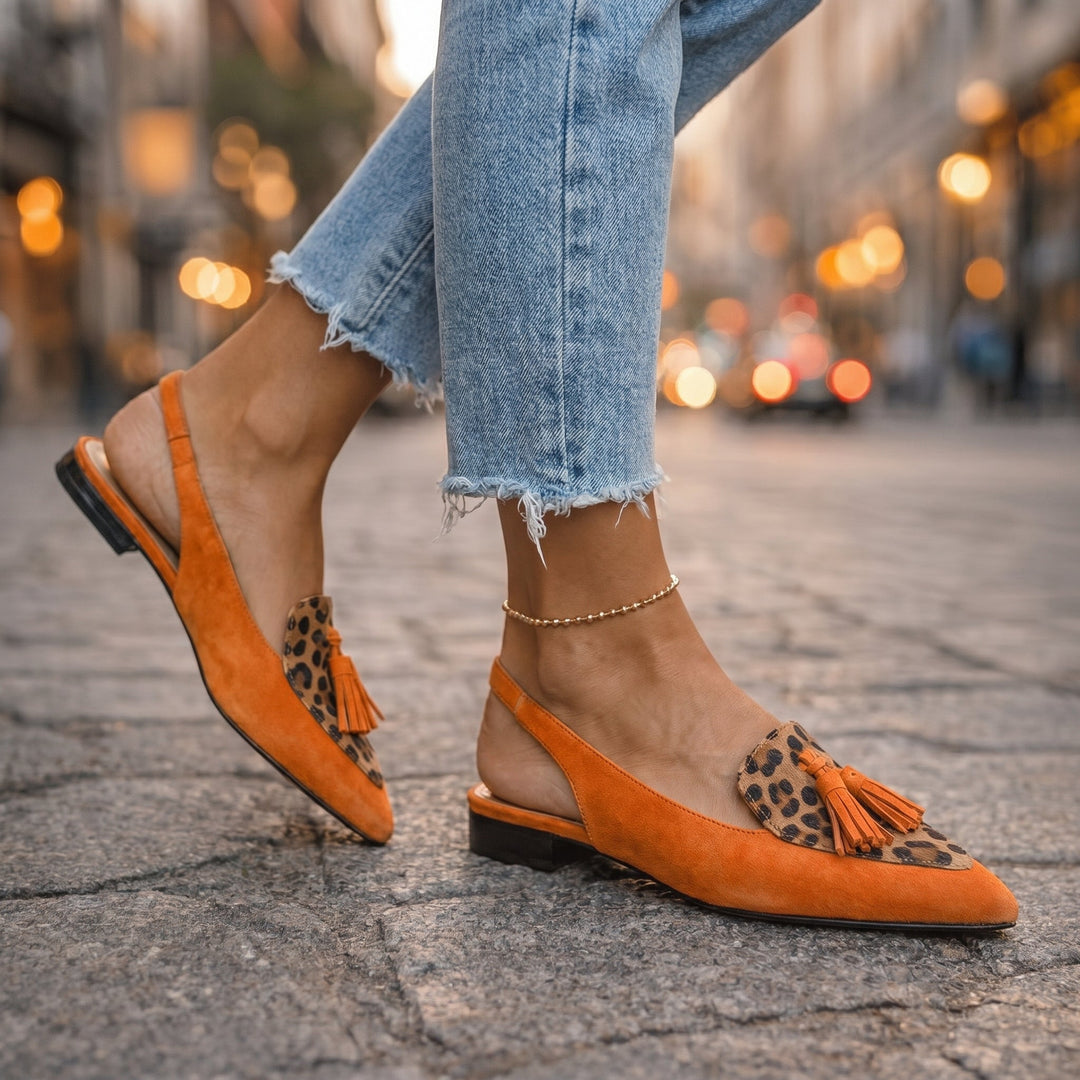 Women’s Strappy Tassel Loafers