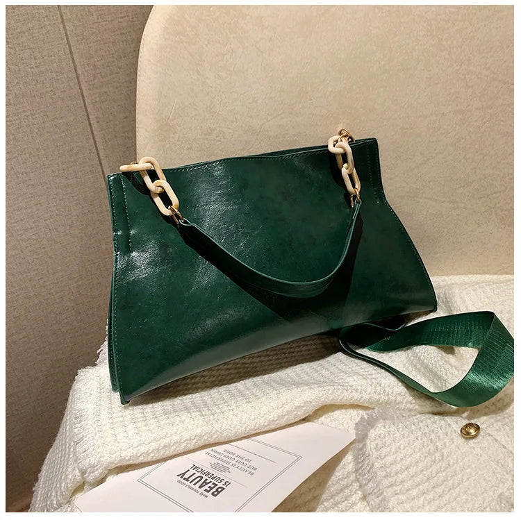 Women’s Soft Spacious Shoulder Bag