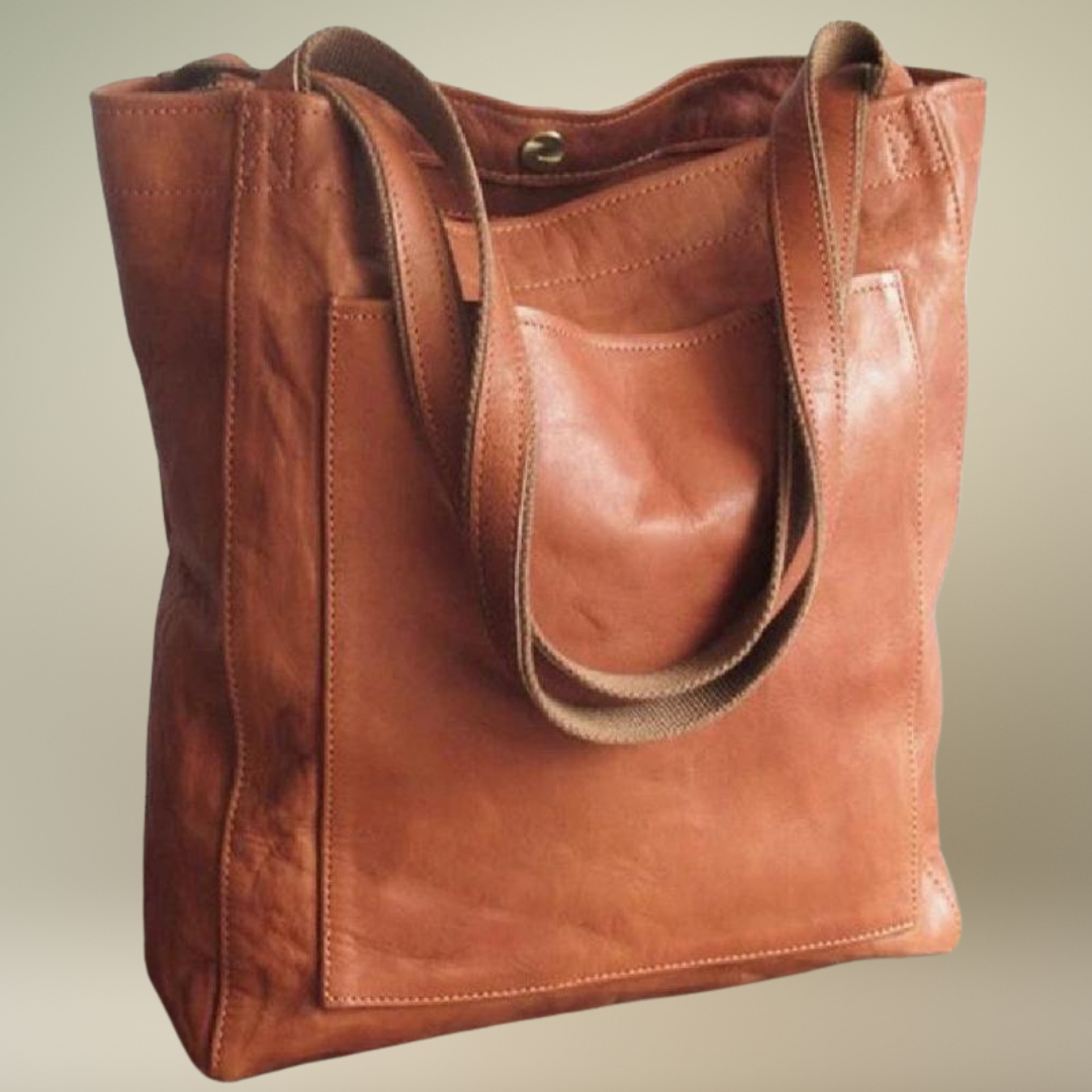 Women’s Large Vegan Work Tote Bag