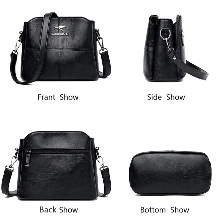 Women’s Embroidered Convertible Tote Crossbody Bag
