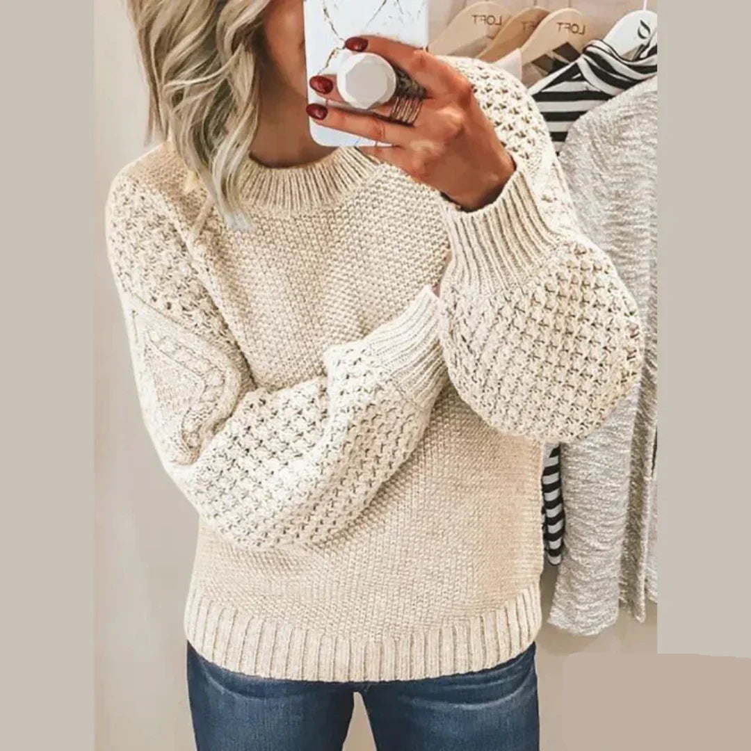 Women’s Classic Knit Pullover Sweater
