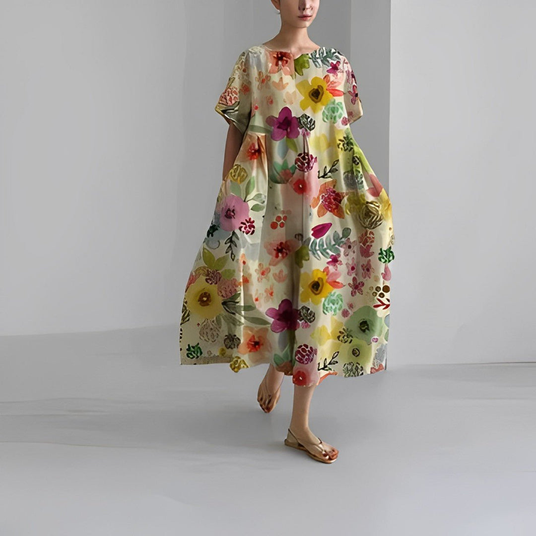 Women’s Floral Summer Maxi Dress