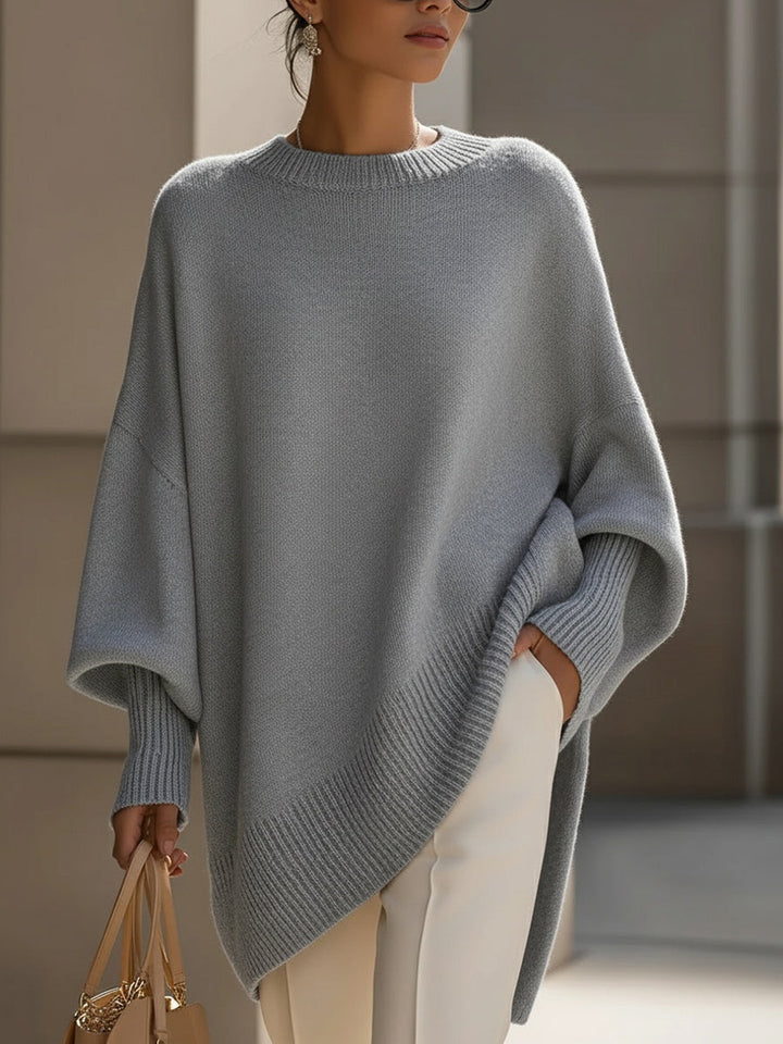 Women’s Oversized Draped Knit Sweater