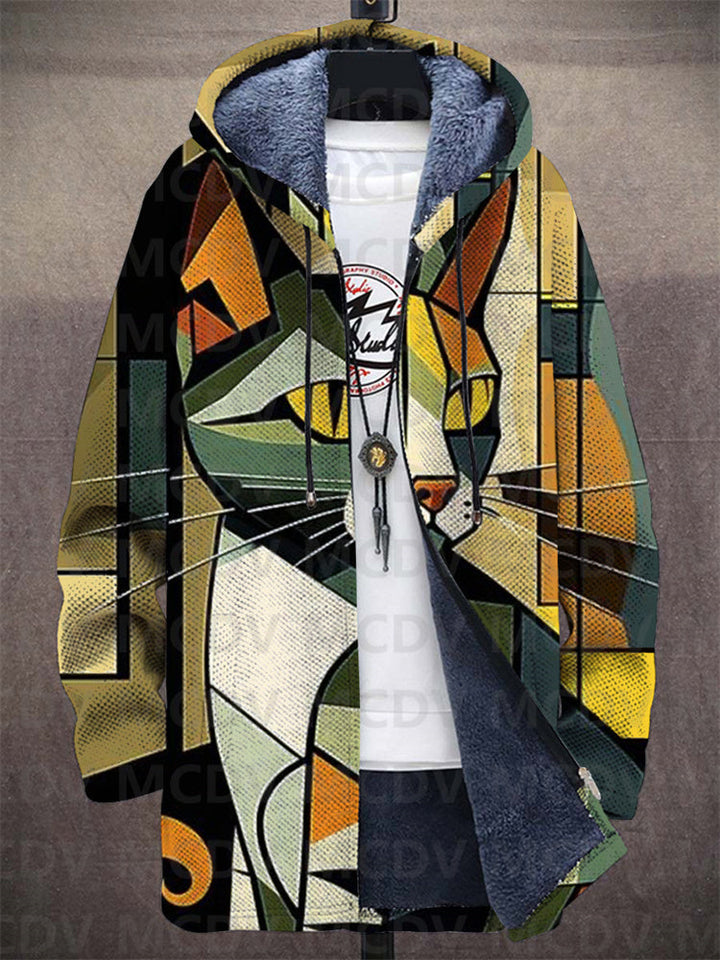 Women’s Abstract Pattern Knit Cardigan