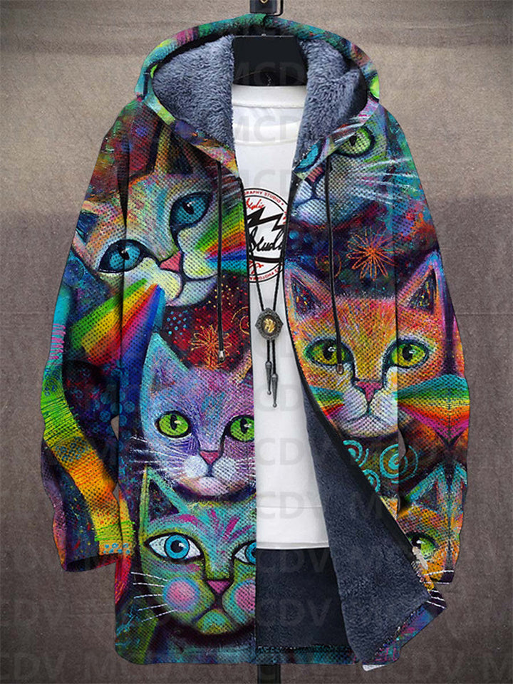Women’s Abstract Pattern Knit Cardigan