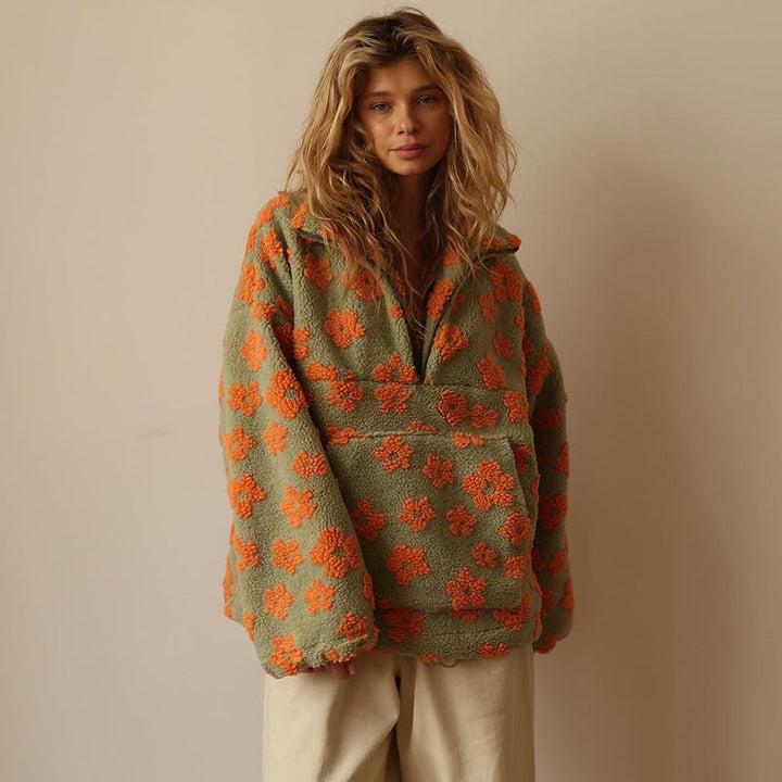 Women’s Cosy Floral Print Jumper