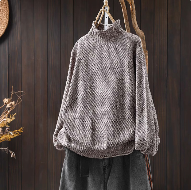 Women’s Chunky Knit Pullover Sweater