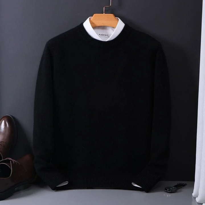 Men’s Cozy Elegant Knit Pullover Sweater