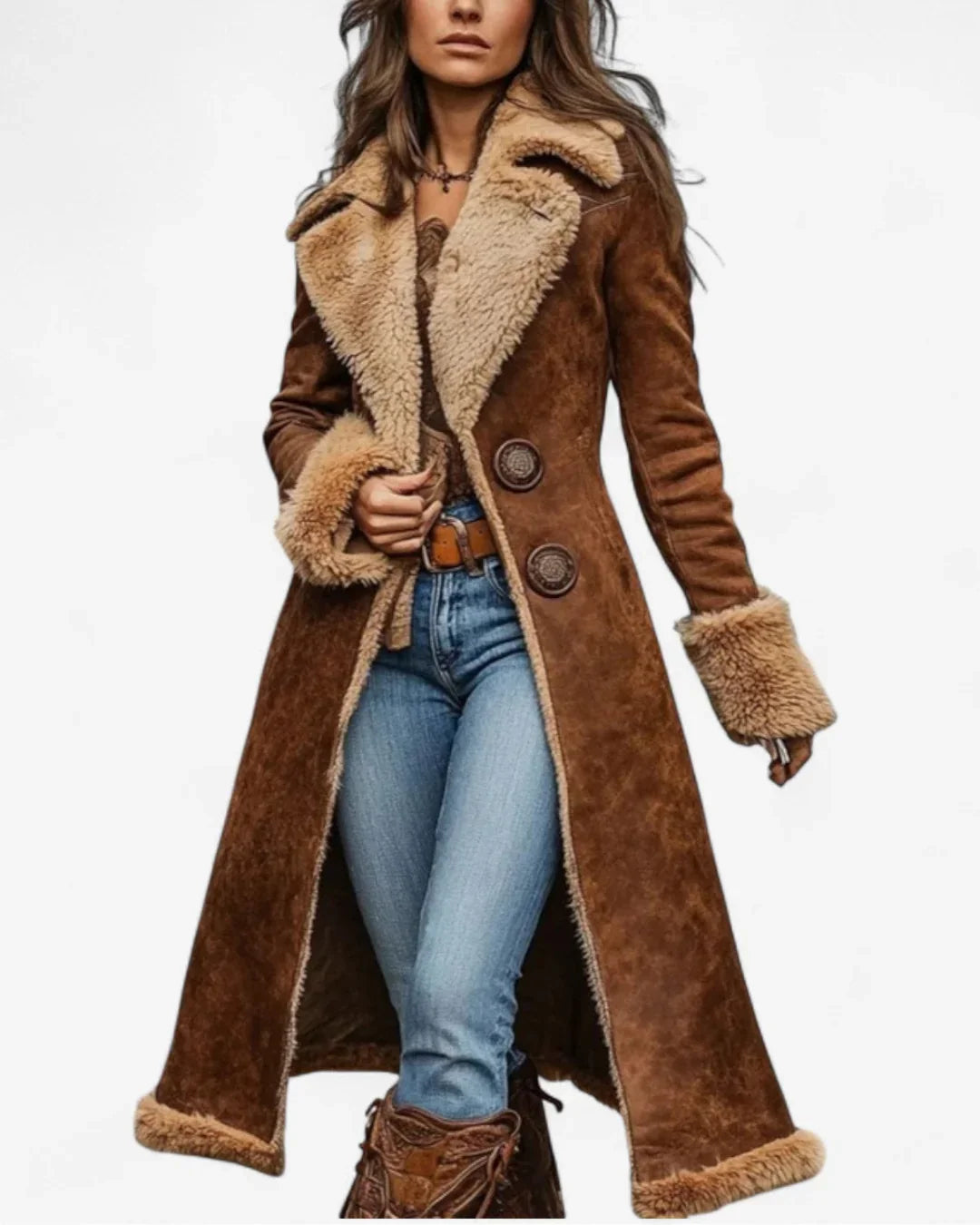 Women’s Oversized Plush Teddy Coat