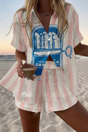 Women’s Summer Two-Piece Matching Co-Ord Set