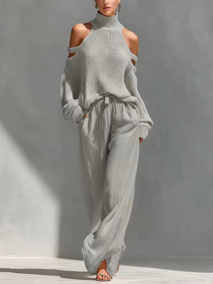 Women’s Knit Matching Two-Piece Set