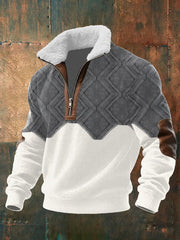 Men’s Half Zip Turtleneck Sweater